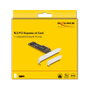 DeLOCK Tarjeta de expansión PCI Express x4 a 1 x NVMe M.2 Key M 110 mm Low Profile