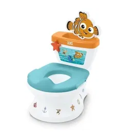 Bright Starts BRI17554 Nemo Mini Orinal con Reductor de Asiento 2 en 1 para Bebés, Extraíble y Fácil de Limpiar