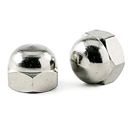 Herrajes Alk Tuerca Ciega Laton Niquelado M4