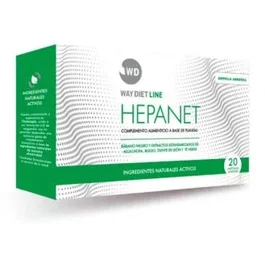 WAYDIET NATURAL PRODUCTS Hepanet 20 Ampollas con Boldo y Diente de León para el Hígado