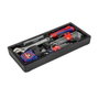 Workpro Juego de herramientas mixtas 31 piezas serie modular con llaves allen, torx, llave ajustable, flexómetro y cúter