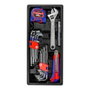 Workpro Juego de herramientas mixtas 31 piezas serie modular con llaves allen, torx, llave ajustable, flexómetro y cúter
