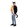 My Other Me Disfraz Cubremochila Gato y Calabaza Talla One Size Adult