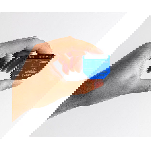 Shelly Relais 1 Gen3 max 16A WLAN BT Interruptor Inteligente Inalámbrico