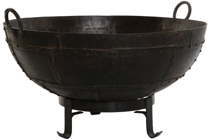 Item Home Macetero Anforas 24 Marrón Hierro 104 x 104 x 64 cm Soporte y Asas Antimanchas Item Home Macetero Anforas 24 Marrón Hierro 104 x 104 x 64 cm Soporte y Asas Antimanchas