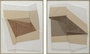 DKD Home Decor Cuadro Lienzo Pino 80x2,4x100 Abstracto 3D (Set de 2)