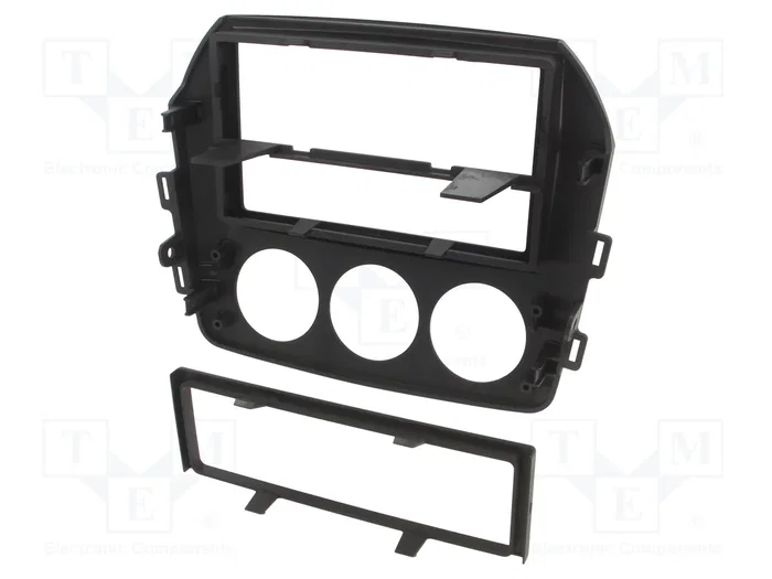 ACV Bastidor de montaje de radio para Mazda MX-5 Miata (NC Facelift) 2008->, 2 DIN, Negro ACV Bastidor de montaje de radio para Mazda MX-5 Miata (NC Facelift) 2008->, 2 DIN, Negro