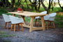 DKD Home Decor Mesa Comedor Indonesia 1c24 Teca Natural 200 x 100 x 75 cm