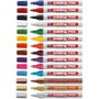 Edding 750 Marcador de Pintura Permanente Negro con Punta Redonda 2-4 mm