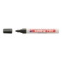 Edding 750 Marcador de Pintura Permanente Negro con Punta Redonda 2-4 mm