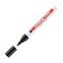Edding 750 Marcador de Pintura Permanente Negro con Punta Redonda 2-4 mm