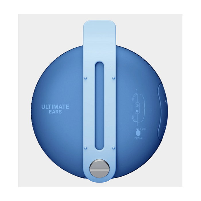 Ultimate Ears Altavoz Bluetooth Inalámbrico UE MINIROLL, Resistente al Agua IP67, Autonomía 12h, Bluetooth 5.0, A2DP, USB-C, Color Azul, 87 dB, 1200 mAh