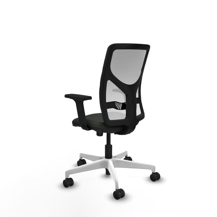 PIQUERAS Y CRESPO Silla de oficina Motilla con Mecanismo Sincro Negro y Blanco PIQUERAS Y CRESPO Silla de oficina Motilla con Mecanismo Sincro Negro y Blanco