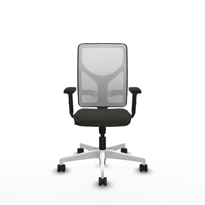 PIQUERAS Y CRESPO Silla de oficina Motilla con Mecanismo Sincro Negro y Blanco PIQUERAS Y CRESPO Silla de oficina Motilla con Mecanismo Sincro Negro y Blanco