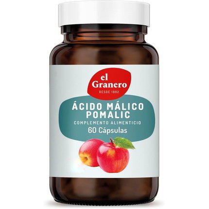 EL GRANERO Pomalic Ácido Málico y Manzana 60 cápsulas