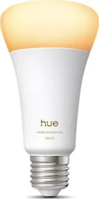 Philips Hue Bombilla LED conectada A67 - Luz blanca cálida - Casquillo E27 - 11,8 W - 1600 lm