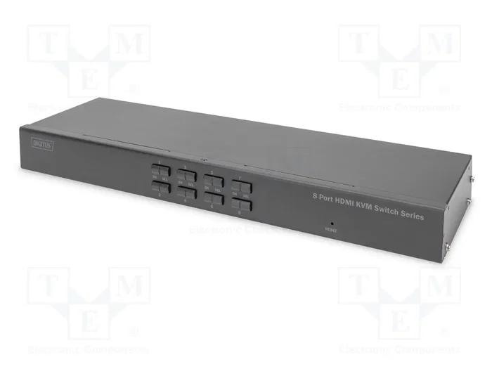 Digitus DS-12910 Conmutador KVM HDMI de 8 Puertos 4K Ultra HD Digitus DS-12910 Conmutador KVM HDMI de 8 Puertos 4K Ultra HD