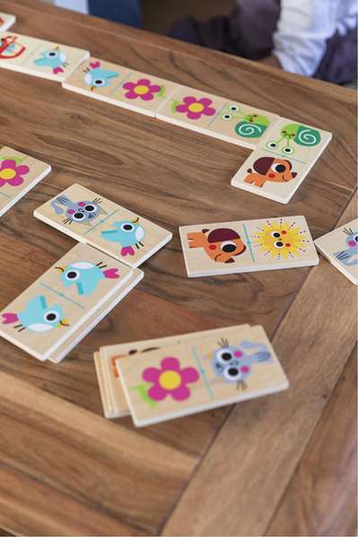 Diset Juego de Mesa Macro Dominó 28 Piezas de Madera 12x6cm para Más de 1 Año Diset Juego de Mesa Macro Dominó 28 Piezas de Madera 12x6cm para Más de 1 Año
