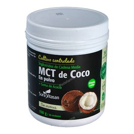 SURA VITASAN MCT de Coco Polvo 150Gr Ideal Dieta Ceto Fácil Digestión