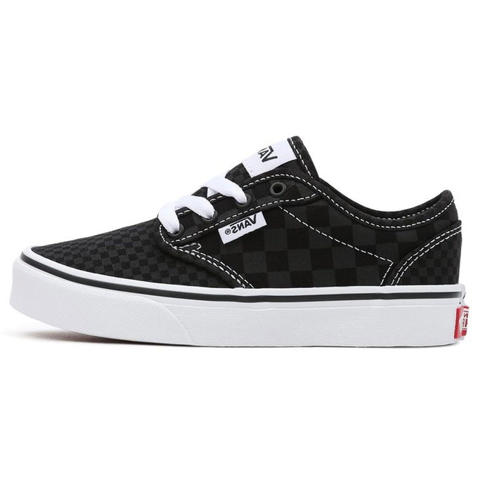Zapatillas Deportivas Infantiles Vans Atwood Tonal Mix Check Negro