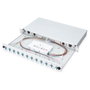 Digitus Caja de Empalme Fibra Óptica 1HE Equipada 12x LC DX OS2 Gris - DN-LWL-...