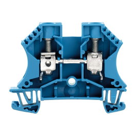 Weidmüller WDU 10 BL Terminal de paso 10 mm² con conexión por tornillo