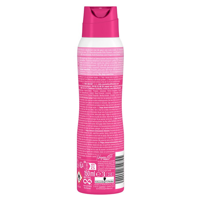 FA Desodorante Spray Pink Passion 150 ml FA Desodorante Spray Pink Passion 150 ml