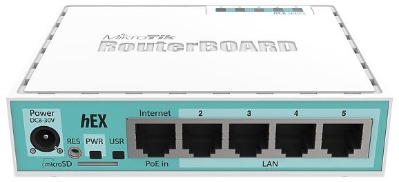 MikroTik RB750Gr3 hEX Router Gigabit Ethernet 880MHz 256MB RAM