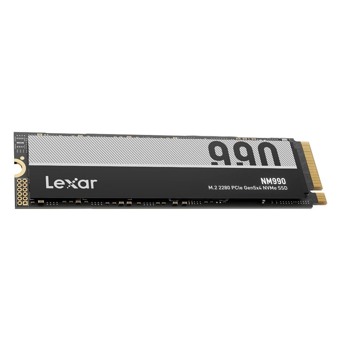 Lexar LN990 SSD NVMe PCIe Gen5x4 1TB 14000 MB/s M.2 2280 para PC/Portátil/Consola Lexar LN990 SSD NVMe PCIe Gen5x4 1TB 14000 MB/s M.2 2280 para PC/Portátil/Consola