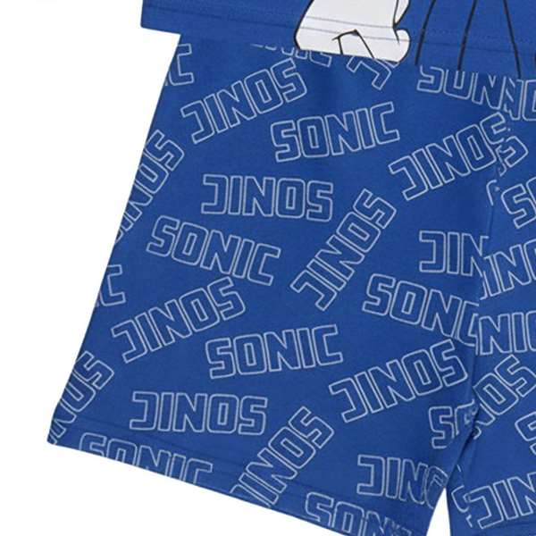 Cerdá Pijama Corto Single Jersey Sonic 4 Años - Azul Cerdá Pijama Corto Single Jersey Sonic 4 Años - Azul