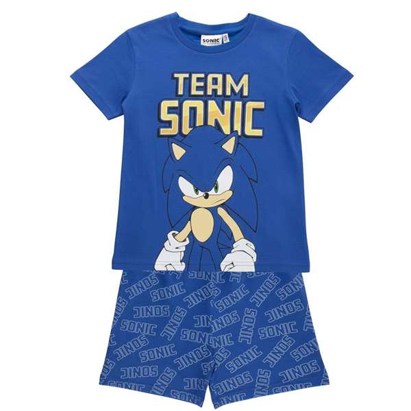 Cerdá Pijama Corto Single Jersey Sonic 4 Años - Azul Cerdá Pijama Corto Single Jersey Sonic 4 Años - Azul