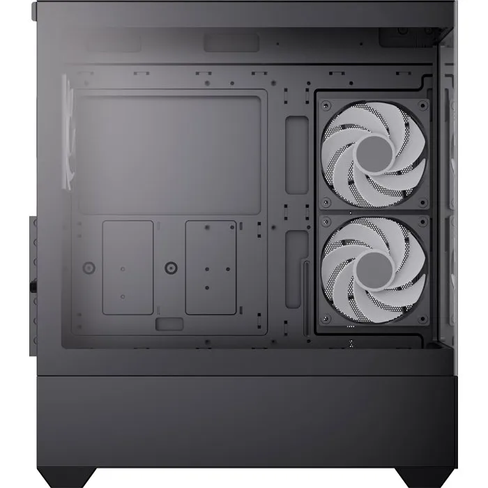 Aerocool Caja de PC AEROCOOL P500D ACCM-PN06033.11, Semitorre ATX Negro sin Fuente de Alimentación