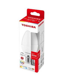 TOSHIBA C35 Bombilla LED 5W E14 6500K Dimmable - Luz Fría Blanca