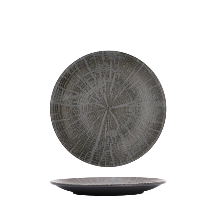 Summa Plato Llano Coupe Gris Gres 17 cm (Set de 6) Summa Plato Llano Coupe Gris Gres 17 cm (Set de 6)