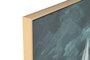 DKD Home Decor Cuadro Mediterráneo Velero Turquesa Natural Blanco Lienzo y PS 90 x 120 cm (2 Unidades)