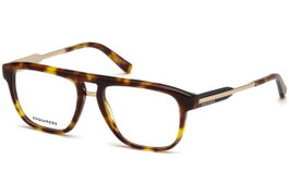Dsquared2 DQ5257-052-53 Gafas de Vista para Hombre Dorado