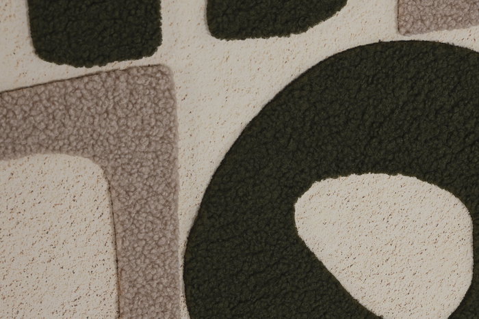DKD Home Decor Cuadro Lienzo Abstracto 2 Piezas Verde y Beige