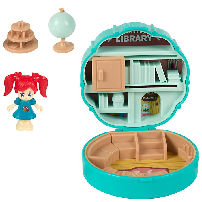 Jeux 2 momes Caja Sorpresa Mini Tiendas, Cafetería, Biblioteca, Parque, Tienda Ropa (Modelos Surtidos Aleatorios)