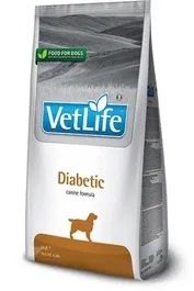 Farmina Vet Life Diabetic Alimento para Perros Control Glucosa Diabetes Obesidad 12 kg