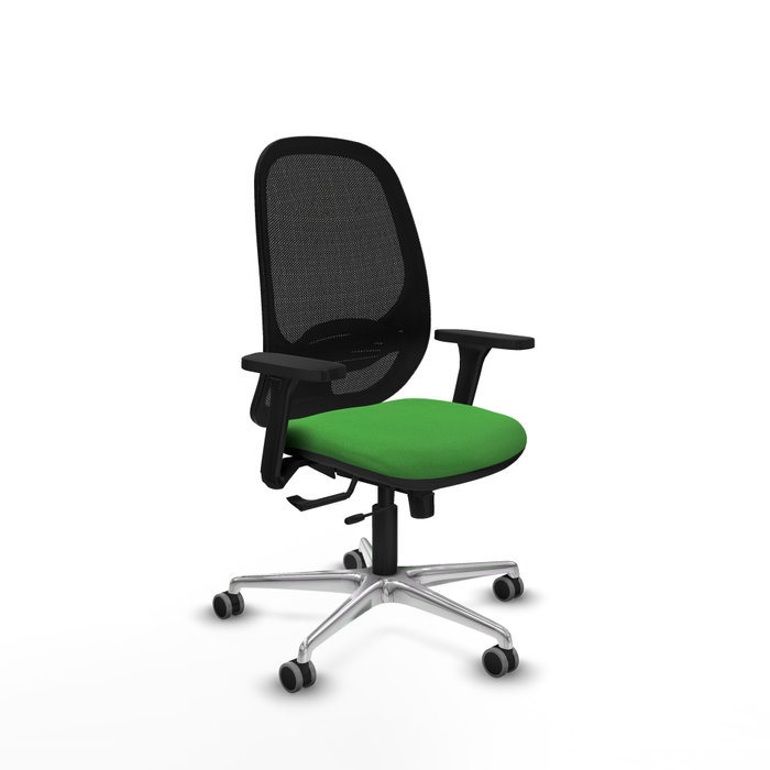 PIQUERAS Y CRESPO Silla de oficina Cilanco Verde con mecanismo Sincro/Traslack PIQUERAS Y CRESPO Silla de oficina Cilanco Verde con mecanismo Sincro/Traslack