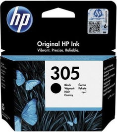 HP Cartucho de Tinta Original 305 Negro 3YM61AE
