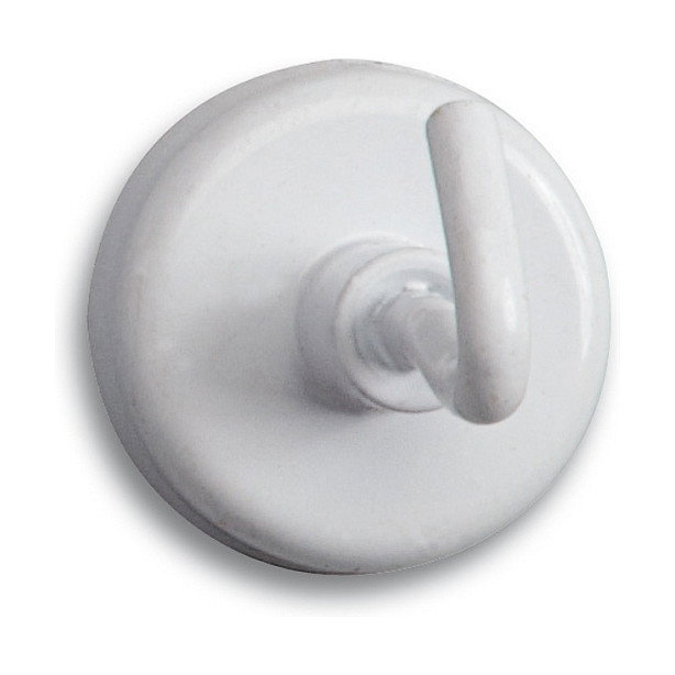 MAUL 6157802 Gancho universal blanco de acero con imán