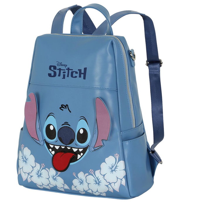 Karactermania Mochila Shield Lilo y Stitch Tongue Azul