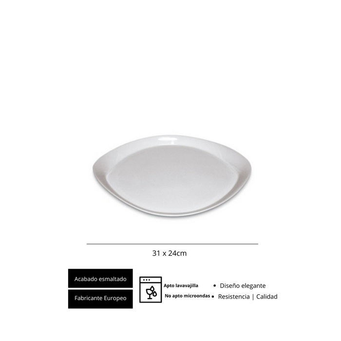 Solaria Plato Oval 31x24 cm (Set de 2)