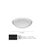 Solaria Plato Oval 31x24 cm (Set de 2)