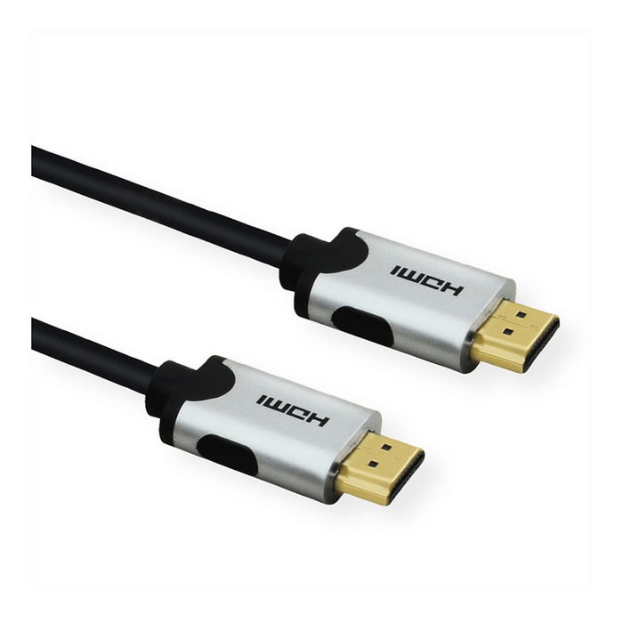 VALUE Cable HDMI 11.99.5943 3m 8K 120Hz 10K UHD HDR 4K 30Hz Negro VALUE Cable HDMI 11.99.5943 3m 8K 120Hz 10K UHD HDR 4K 30Hz Negro