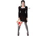 Disfraz Hija Fantasma Halloween Mujer Adulto Talla XL Negro Vestido