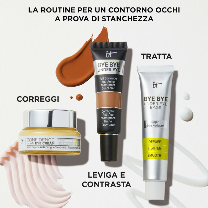 IT Cosmetics BYE BYE under eye bags Contorno de Ojos Anti Bolsas y Ojeras, Efecto Lifting Temporal 15 ml IT Cosmetics BYE BYE under eye bags Contorno de Ojos Anti Bolsas y Ojeras, Efecto Lifting Temporal 15 ml