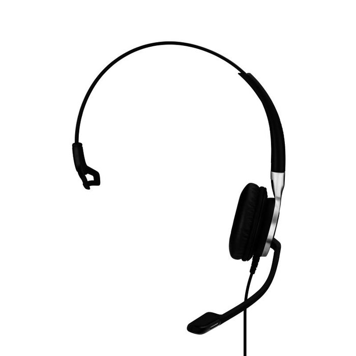 EPOS Sennheiser Headset Impact SC 635 - Auricular USB-C y 3.5mm Mono para PC y Laptops, Color Negro/Plata - Ref. 1000669