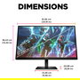 HP Monitor Gaming OMEN 27s - 68.6 cm (27") Full HD (1920x1080) IPS 240Hz, 1ms, NVIDIA G-SYNC Compatible, AMD FreeSync Premium